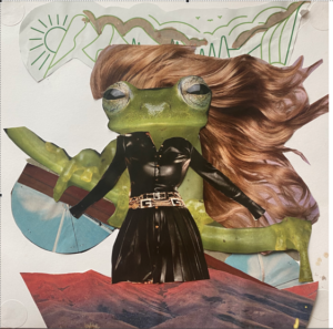 Frog collage