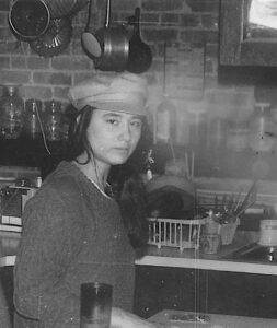 Anet in her loft in NYC