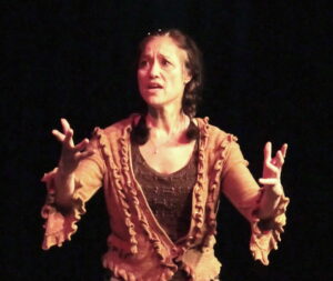 Ruffled blouse costume for piece 2009
